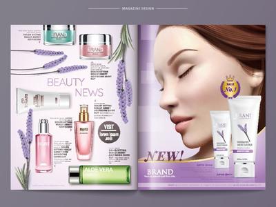 美容與護(hù)膚產(chǎn)品畫冊(cè)排版設(shè)計(jì)指南